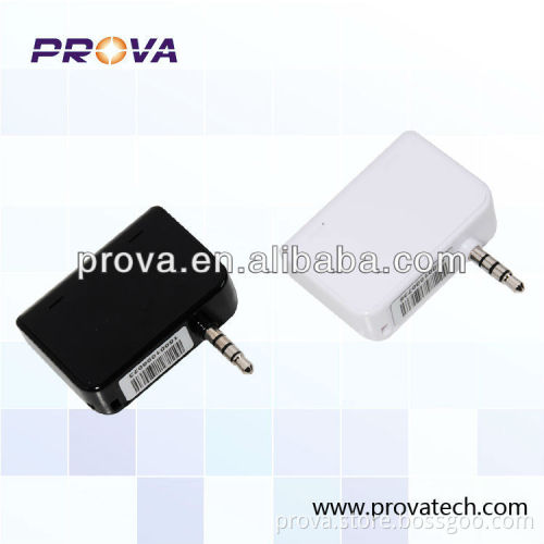 portable audio jack reader
